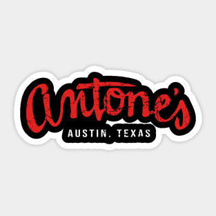 antone's record vintage Sticker